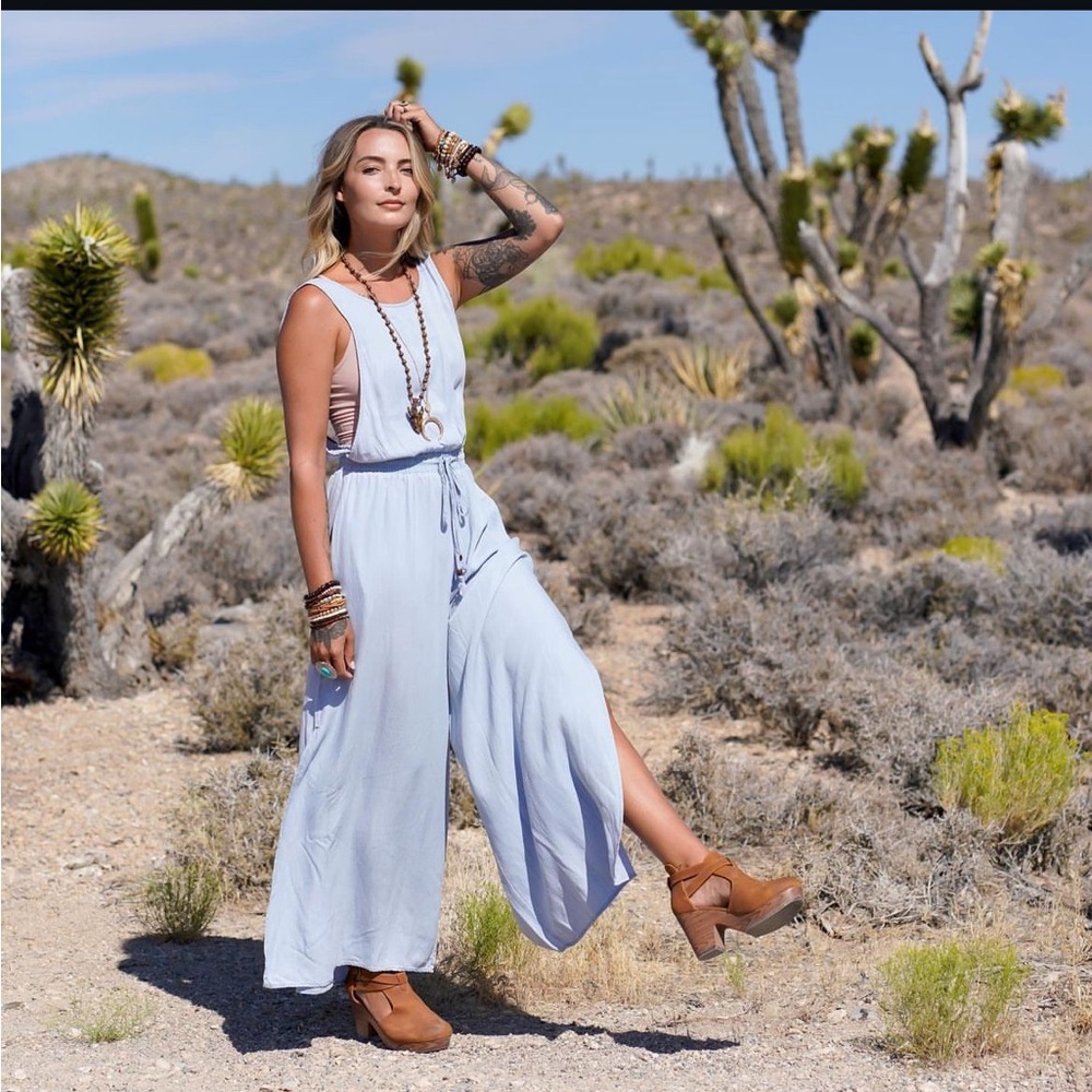 Vintage was tencel jumpsuit